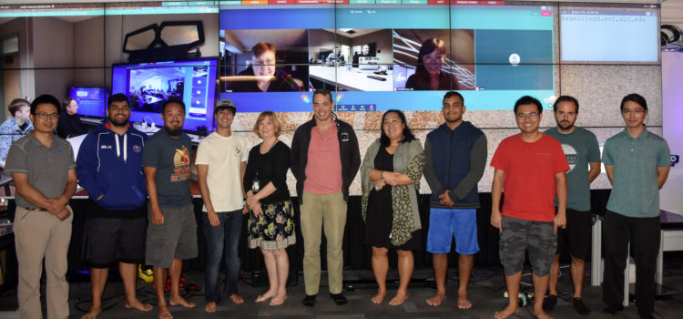 CyberCANOE Club Provides Forum for Hawaiians to Collaborate and Share Best Practices Regarding Tiled Displays and SAGE2™