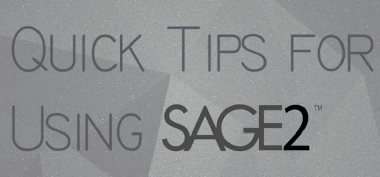 Quick tips video on how to use SAGE2