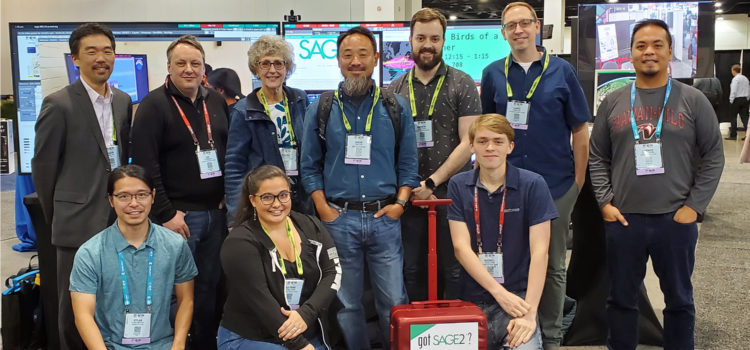 SAGE2 @ SC19: Demonstrations, Birds of a Feather, and SCinet Participation